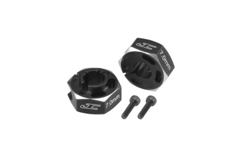 JConcepts B6/B6D 7.0mm Aluminum Lightweight Clamping Wheel Hex (2) (Black) (JCO2609-2) JConcepts B6/B6D 7.0mm Aluminum Lightweight Clamping Wheel Hex (2) (Black) (JCO2609-2)