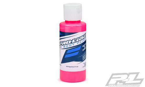 Pro-Line RC Body Airbrush Paint (Fluorescent Pink) (2oz) (PRO6328-06)