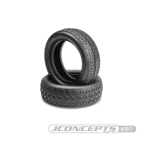 JConcepts Dirt Webs 2.2" 2WD Front Buggy Tires (2) (Silver) (JCO3077-06)
