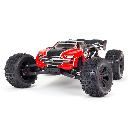 Arrma Kraton 6S BLX RTR 1/8 4WD Brushless Monster Truck (Red) (V5) w/Spektrum 2.4GHz Radio (ARA8608V5T1) Arrma Kraton 6S BLX RTR 1/8 4WD Brushless Monster Truck (Red) (V5) w/Spektrum 2.4GHz Radio (ARA8608V5T1)