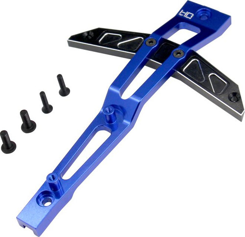 Hot Racing Traxxas Maxx Aluminum Front Chassis Brace (Blue) (HRAMXX14F01) Hot Racing Traxxas Maxx Aluminum Front Chassis Brace (Blue) (HRAMXX14F01)