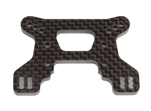 Team Associated RC10B74.1 Carbon Fiber Front Shock Tower 23mm (ASC92265)