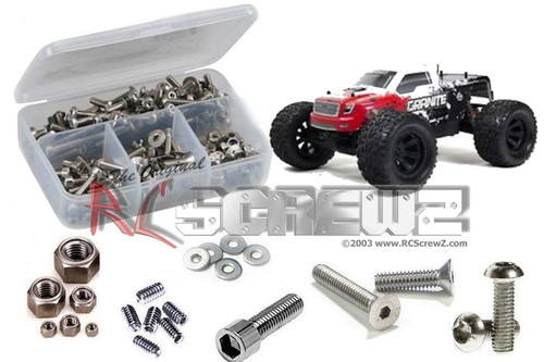 RC Screwz Arrma RC Granite Stainless Steel Screw Kit (RCZARRM002) RC Screwz Arrma RC Granite Stainless Steel Screw Kit (RCZARRM002)