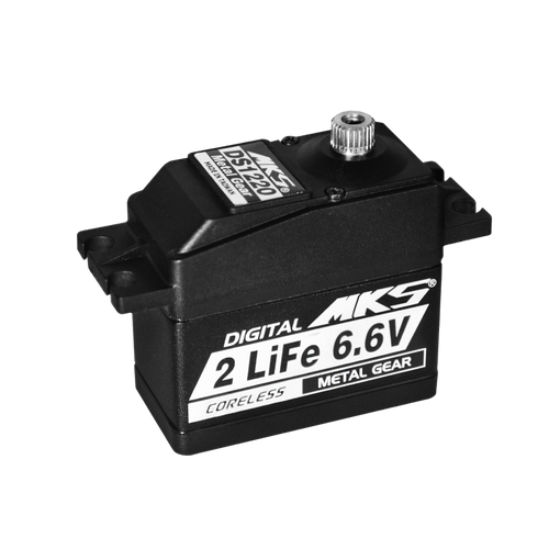 MKS Servos DS1220 Titanium Gear Ultra High Torque Standard Digital Servo (MKS-DS1220) MKS Servos DS1220 Titanium Gear Ultra High Torque Standard Digital Servo (MKS-DS1220)