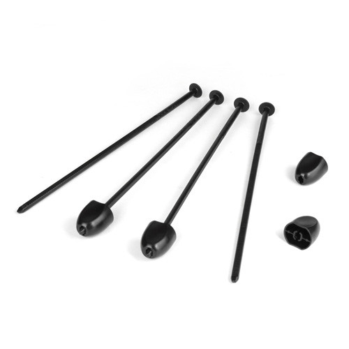 DE Racing Zip Stix Tire Organizers (Black) (4) (DER-ZS4-BLK) DE Racing Zip Stix Tire Organizers (Black) (4) (DER-ZS4-BLK)