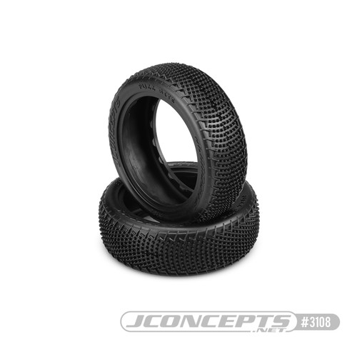 JConcepts Fuzz Bite LP Carpet 2.2" 1/10 4WD Buggy Front Tires (2) (Pink) (JCO3108-010)