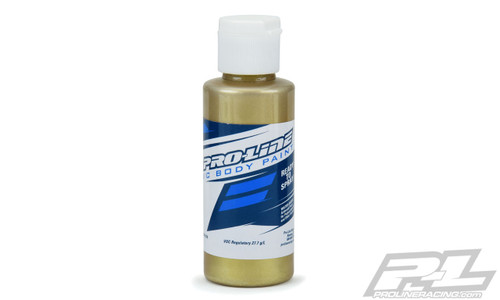 Pro-Line RC Body Airbrush Paint (Metallic Gold) (2oz) (PRO6326-03) Pro-Line RC Body Airbrush Paint (Metallic Gold) (2oz) (PRO6326-03)