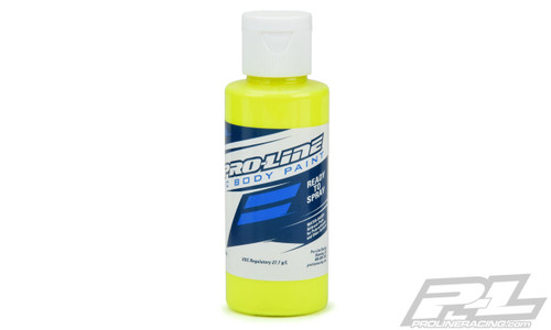 Pro-Line RC Body Airbrush Paint (Fluorescent Yellow) (2oz) (PRO6328-02) Pro-Line RC Body Airbrush Paint (Fluorescent Yellow) (2oz) (PRO6328-02)