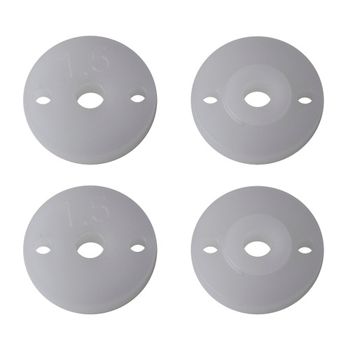 Team Associated Factory Team 12mm V2 2mm Shock Piston (4) (2x1.5mm) (ASC91895)