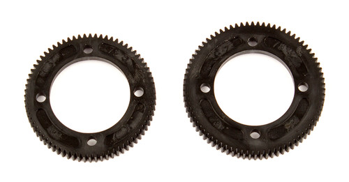 Team Associated RC10B74 Center Differential Spur Gear Set (72T & 78T) (ASC92149)