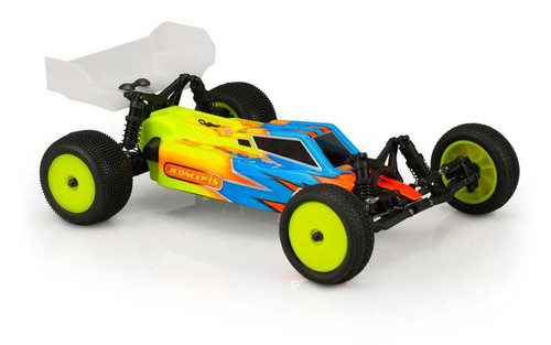 JConcepts Losi Mini-B "F2" Body w/Wing (Clear) (JCO0452) JConcepts Losi Mini-B "F2" Body w/Wing (Clear) (JCO0452)
