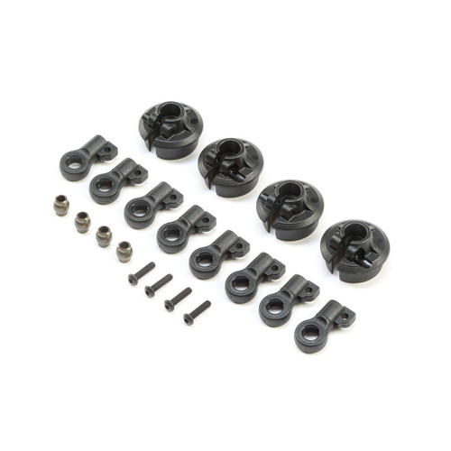 Team Losi Racing 8IGHT-X Shock Plastics Set (TLR243038)