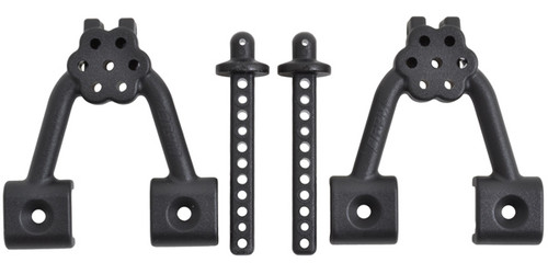 RPM Axial SCX10 Rear Shock Hoop & Body Mount Set (RPM70702) RPM Axial SCX10 Rear Shock Hoop & Body Mount Set (RPM70702)