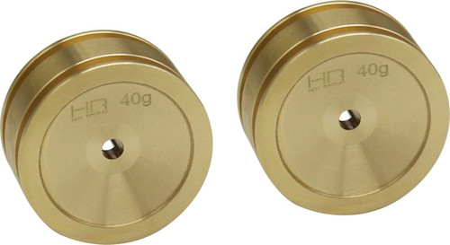 Hot Racing Axial SCX24 Brass Wheel (2) (HRASXTF265H) Hot Racing Axial SCX24 Brass Wheel (2) (HRASXTF265H)
