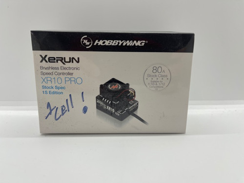 Hobbywing Xerun XR10 Pro 1S Stock Spec 1/12 Sensored Brushless ESC