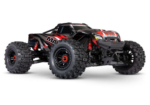 Traxxas Maxx WideMaxx 1/10 Brushless RTR 4WD Monster Truck (Red) w/TQi 2.4GHz Radio & TSM (TRA89086-4-RED) Traxxas Maxx WideMaxx 1/10 Brushless RTR 4WD Monster Truck (Red) w/TQi 2.4GHz Radio & TSM (TRA89086-4-RED)