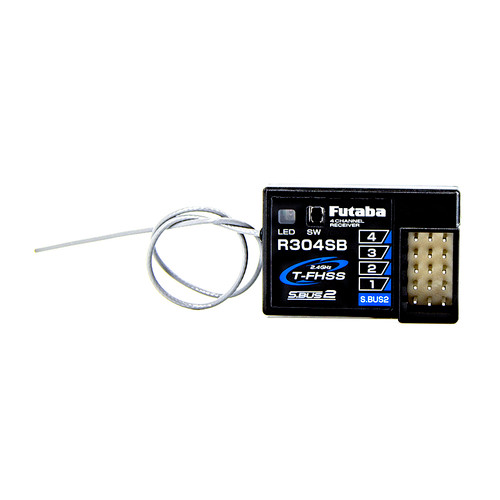 Futaba R304SB T-FHSS 4-Channel Telemetry Enabled 2.4GHz Receiver (FUT01102179-3) Futaba R304SB T-FHSS 4-Channel Telemetry Enabled 2.4GHz Receiver (FUT01102179-3)