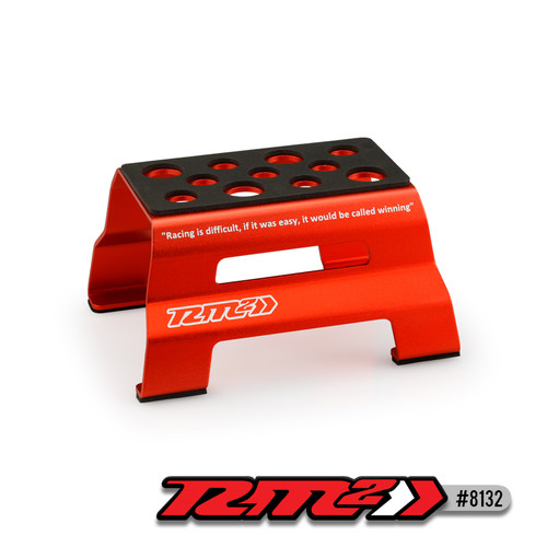 JConcepts RM2 Metal Car Stand (Red) (JCO8132) JConcepts RM2 Metal Car Stand (Red) (JCO8132)