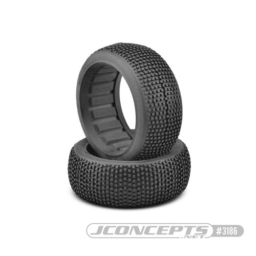 JConcepts Kosmos 1/8 Buggy Tire (2) (Blue) (JCO3186-01)