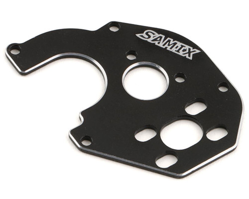 Samix SCX24 Aluminum 050 Motor Plate (Black) (SAMSCX24-6037BK) Samix SCX24 Aluminum 050 Motor Plate (Black) (SAMSCX24-6037BK)