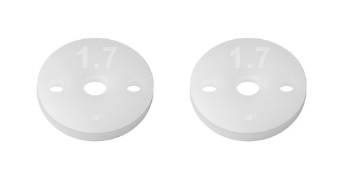 Team Associated Factory Team 13mm 2.5mm Shock Piston (2) (2x1.7mm) (ASC91933)