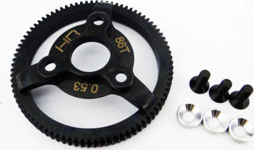 Hot Racing Traxxas 48P Hardened Steel Spur Gear (86T) (HRASTE886)