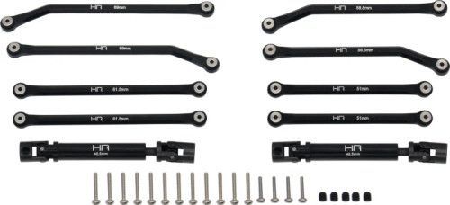 Hot Racing Axial SCX24 Aluminum 8 Link Drive Set (155mm LCG) (HRASXTF133LC) Hot Racing Axial SCX24 Aluminum 8 Link Drive Set (155mm LCG) (HRASXTF133LC)