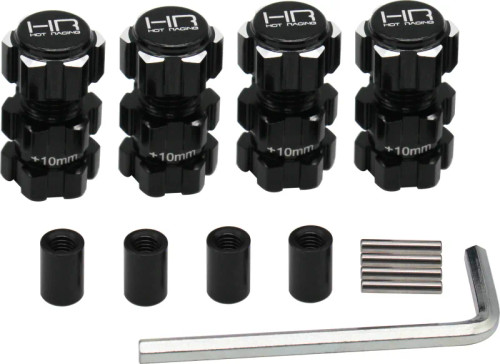 Hot Racing Arrma 4S BLX Aluminum 17mm Hex Hubs w/10mm Offset (HRATFF17XT01) Hot Racing Arrma 4S BLX Aluminum 17mm Hex Hubs w/10mm Offset (HRATFF17XT01)