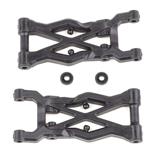 Team Associated RC10B6.2 Factory Team Carbon 75mm Rear Suspension Arms (ASC91874)