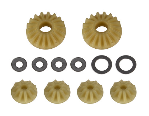 Team Associated RC10B74 Factory Team LTC Plastic Differential Rebuild Set (ASC92307)