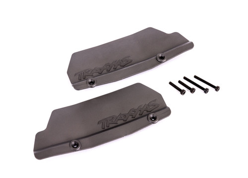 Traxxas Sledge Rear Mud Guards (Black) (TRA9519)