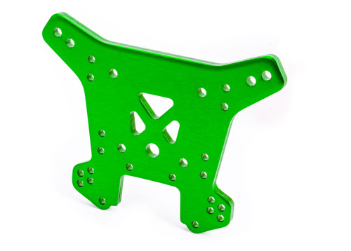Traxxas Sledge Aluminum Rear Shock Tower (Green) (TRA9538G) Traxxas Sledge Aluminum Rear Shock Tower (Green) (TRA9538G)