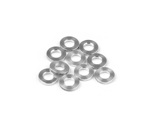 XRAY Aluminum Shim 3x6x1mm (10) (XRA303122)