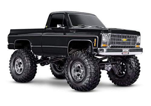 Traxxas TRX-4 1/10 Trail Crawler Truck w/'79 Chevrolet K10 Truck Body (Black) w/TQi 2.4GHz Radio (TRA92056-4-BLK) Traxxas TRX-4 1/10 Trail Crawler Truck w/'79 Chevrolet K10 Truck Body (Black) w/TQi 2.4GHz Radio (TRA92056-4-BLK)