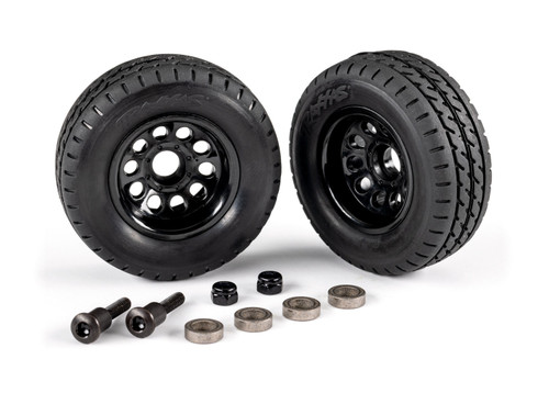 Traxxas TRX-4M Trailer Tires & Wheels (TRA9797)