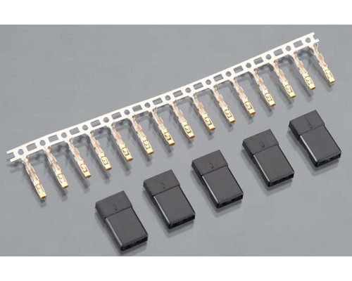 TQ Wire JR Servo Cable Connectors (5) (TQW2405)