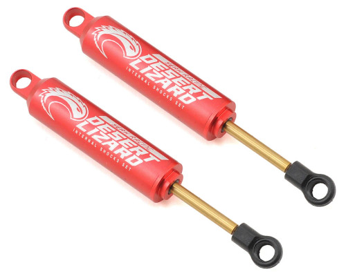 Yeah Racing 90mm Desert Lizard Two Stage Internal Spring Shock (2) (Red) (YEA-DDL-090RD) Yeah Racing 90mm Desert Lizard Two Stage Internal Spring Shock (2) (Red) (YEA-DDL-090RD)