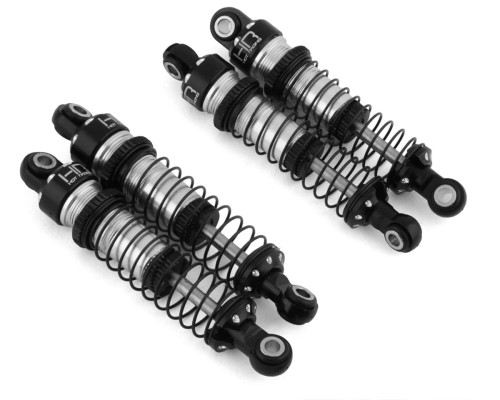 Hot Racing Traxxas TRX-4M Threaded Aluminum Shocks (Black) (4) (HRATRXM51DP08) Hot Racing Traxxas TRX-4M Threaded Aluminum Shocks (Black) (4) (HRATRXM51DP08)