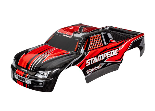 Traxxas Stampede 2WD Pre-Painted Body (Red) (TRA3651) Traxxas Stampede 2WD Pre-Painted Body (Red) (TRA3651)