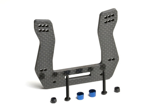 Exotek Slash Drag 4mm Front Carbon Fiber Tower (EXO2049) Exotek Slash Drag 4mm Front Carbon Fiber Tower (EXO2049)