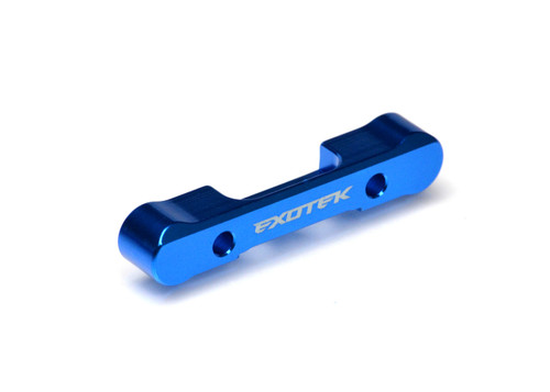 Exotek DR10 Aluminum HD "D" Rear Arm Mount (Blue) (EXO2046)