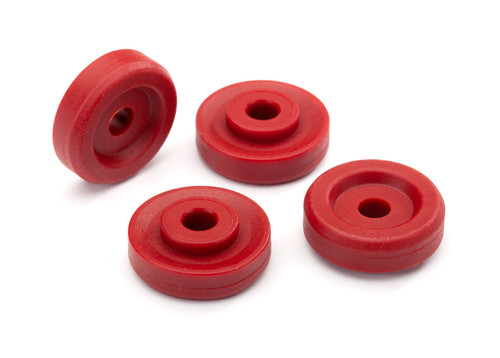 Traxxas Maxx Wheel Washers (Red) (4) (TRA8957R)