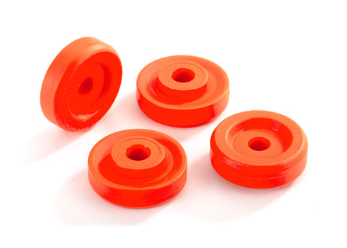 Traxxas Maxx Wheel Washers (Orange) (4) (TRA8957T)