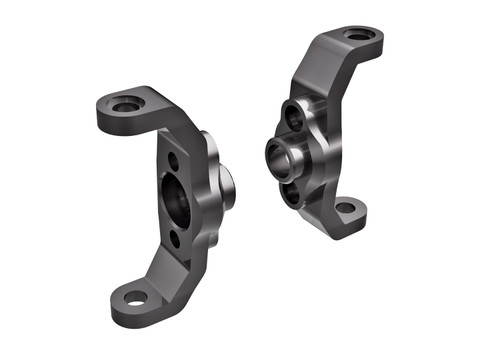 Traxxas TRX4M Aluminum Caster Blocks (Gray) (TRA9733-GRAY)
