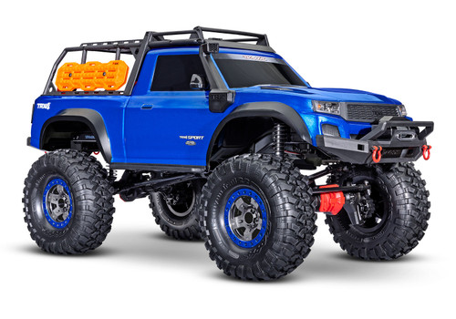 Traxxas TRX-4 Sport High Trail Edition RC Crawler (Blue) w/TQi 2.4GHz Radio (TRA82044-4-BLUE)