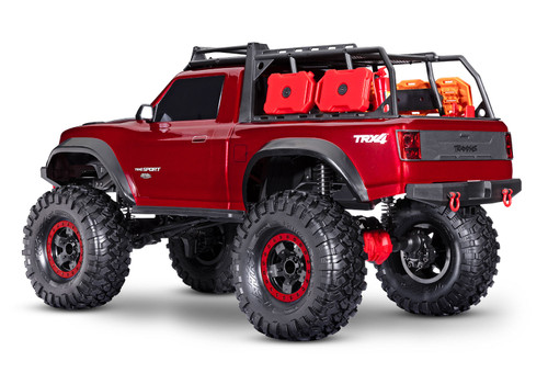 ホビーラジコン TRAXXAS TRX4 Traxxas TRX-4 Sport High Trail Edition RC Crawler (Red) w/TQi 2.4