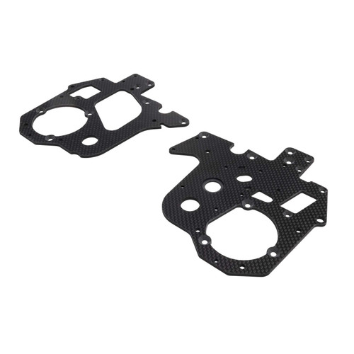 Losi Promoto-MX Carbon Chassis Plate Set (LOS361000)