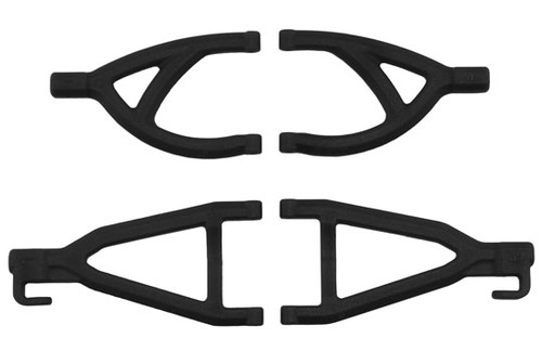 RPM Rear Upper & Lower A-Arms (1/16 E-Revo) (Black) (RPM80602) RPM Rear Upper & Lower A-Arms (1/16 E-Revo) (Black) (RPM80602)