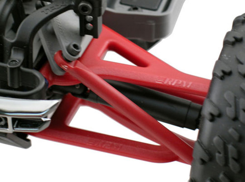 RPM Front Upper & Lower A-Arm Set (Red) (1/16 E-Revo) (RPM80699) RPM Front Upper & Lower A-Arm Set (Red) (1/16 E-Revo) (RPM80699)