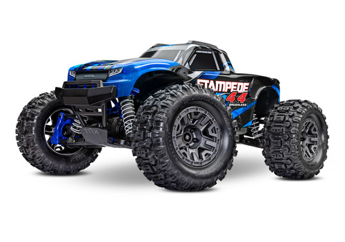 Traxxas Stampede 4X4 BL-2S Brushless 1/10 RTR Monster Truck (Blue) w/BL-2S ESC, TQ 2.4GHz Radio (TRA67154-4-BLUE) Traxxas Stampede 4X4 BL-2S Brushless 1/10 RTR Monster Truck (Blue) w/BL-2S ESC, TQ 2.4GHz Radio (TRA67154-4-BLUE)